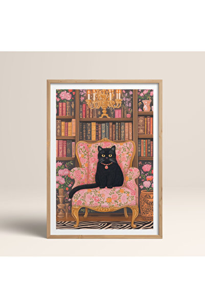 HOMEPACK Tekli Ahşap Çerçeveli Tablo Tek Parça Poster Tablo TK/806