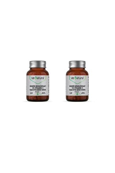 VeNatura 2 Iron Bsg and Vitamin C 90 Capsules