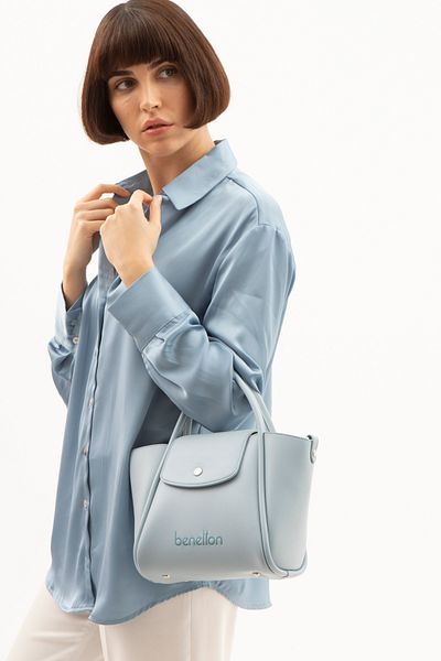 United Colors of Benetton GEANTA DE MÂNĂ BENETTON FEMEI ALBASTRU BNT1520