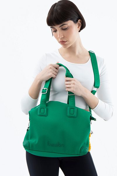 United Colors of Benetton GEANTA DE BRAȚ BENETTON FEMEI VERDE BNT1565
