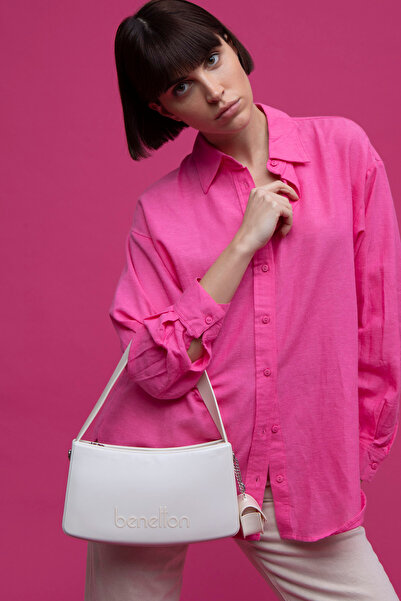 United Colors of Benetton Geantă de mână Beneton Beige pentru femei - BNT1467