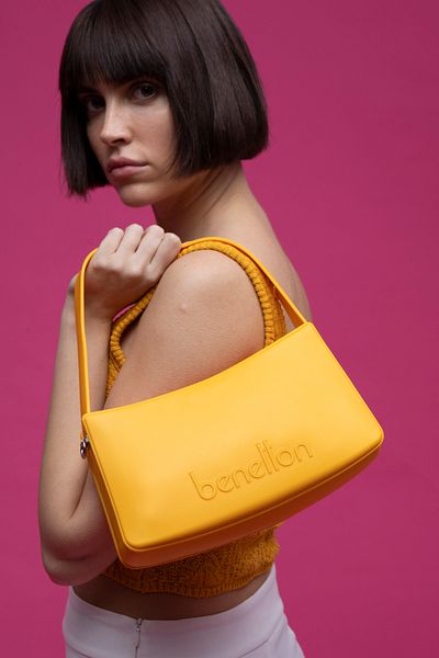 United Colors of Benetton Geantă de mână Beneton pentru femei - galben BNT1467
