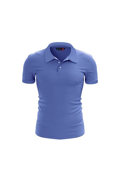 raru Ανδρικό μπλουζάκι πόλο ASTRUM BLUE