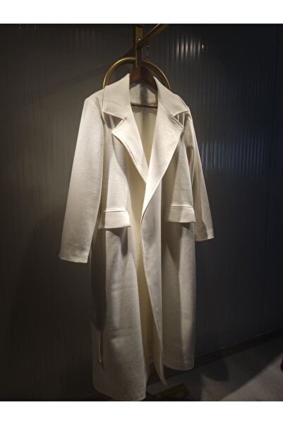 MODA Kaşmir Ekru Palto