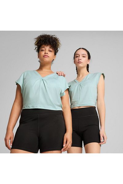 Puma Дамска зелена тениска Move Cloudpsun Twist 526697-67
