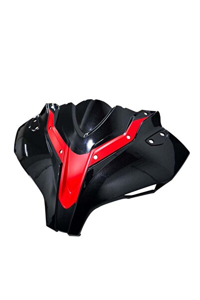 MotoExpress Bajaj Pulsar Rs200 2021-2025 Ön Far Üstü Kafa Grenajı Kırmızı-Siy...