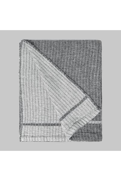 Sarev Grey Barley Throw - 130*170 cm