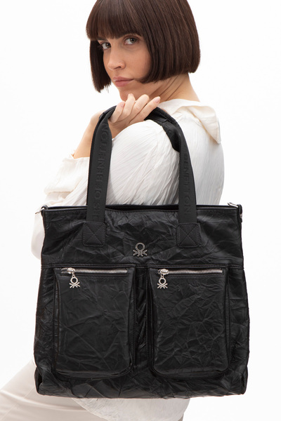 United Colors of Benetton Benetton Women's Black Shoulder Bag - Bnt1472