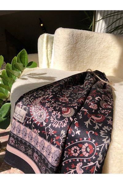 Neva Voile silk shawl