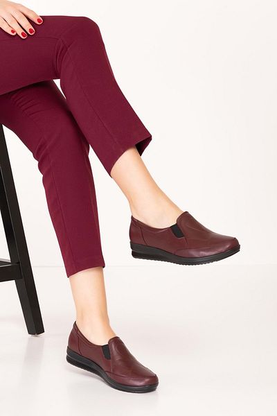 Gondol Pantofi casual de damă din piele naturală cu talpă moale anatomică Pyt.1213