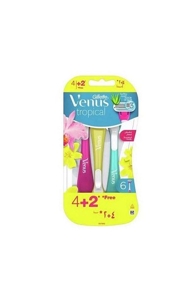 Gillette Gillette Venus Tropical Women's Razor - 6 Blades - 7702018579228