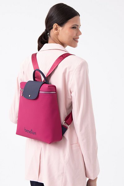 United Colors of Benetton Rucsac Beneton pentru femei - Prune-Bleumarin BNT1608