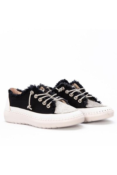Erkan Saçmacı Tenis Vanessa Black Denim Stone
