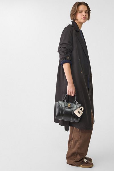 Stradivarius Mini bag charm keyring