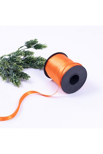 Bimotif 10 mm Orange Satin Ribbon - 20 Meters