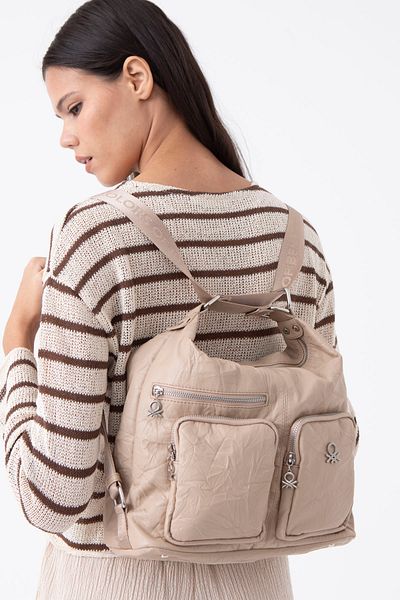 United Colors of Benetton Benetton Women's Shoulder Bag - Skin Color Bnt1471