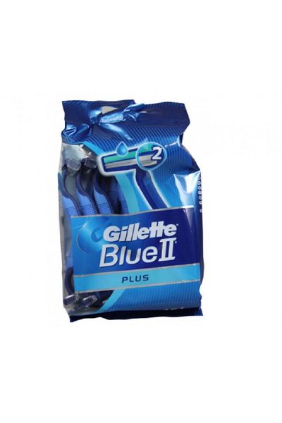 Gillette Gillette Blue II Plus 15 Razor 2 Blades.