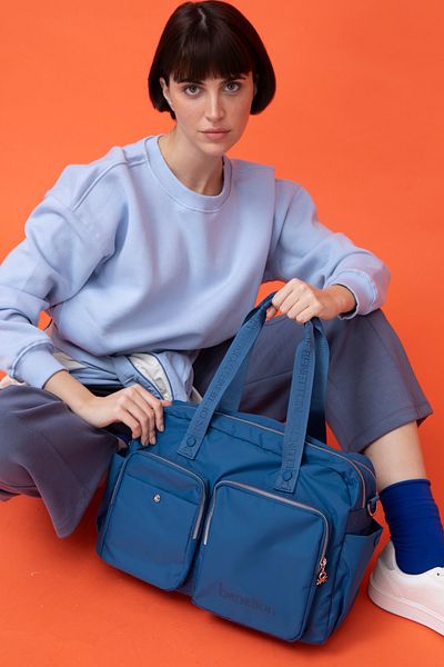 United Colors of Benetton Geantă de umăr BENETTON pentru femei albastră BNT1461