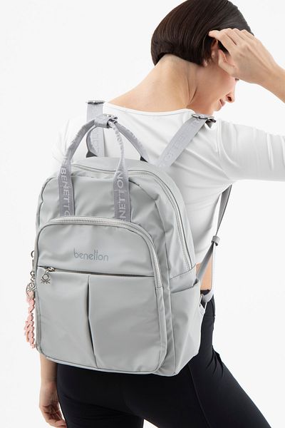 United Colors of Benetton Benetton Women's Backpack A.Gray Bnt1577