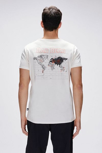 Bad Bear Gerald White T-Shirt - Men, 25.01.07.031-C108