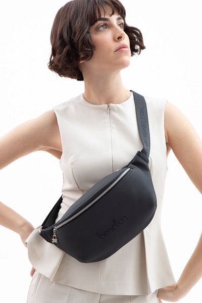 United Colors of Benetton Beneton Women's Black Crossbody Bag - Bnt1606