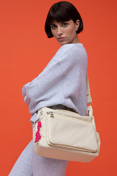 United Colors of Benetton Μπεζ ΓΥΝΑΙΚΕΙΑ ΤΣΑΝΤΑ CROSSBODY BENETTON BNT1458