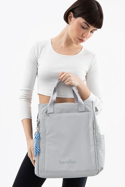 United Colors of Benetton Benetton Women's Backpack A.Gray Bnt1578