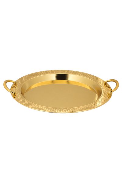 ALSAIF 2-pieces Serving Tray Set, Modern And Elegant Design That Adds Touch To Any Space, Gold