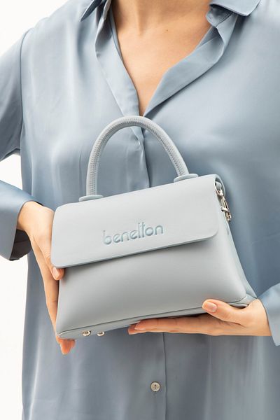 United Colors of Benetton GEANTA DE MÂNĂ BENETTON FEMEI ALBASTRU BNT1519