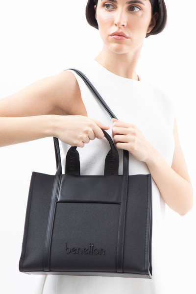 United Colors of Benetton Benetton Women's Handbags Black Bnt1532