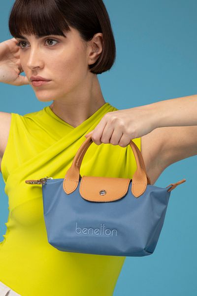 United Colors of Benetton GEANT DE MÂNĂ BENETTON FEMEI BLUE-CAMEL BNT1360