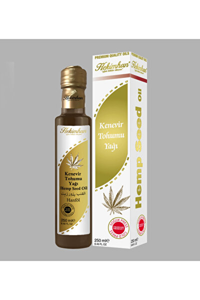 tan organik KENEVİR YAĞI SOĞUK PRES 250 ML