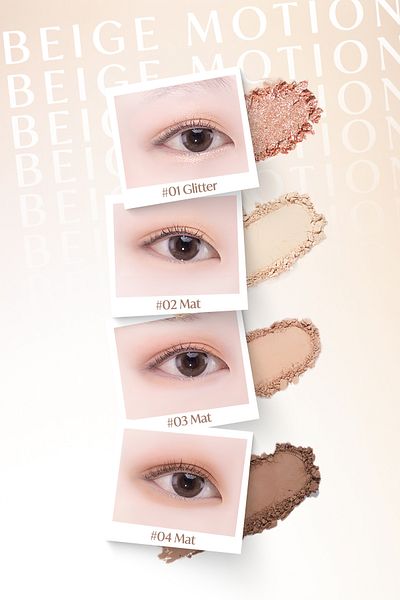 Missha لوحة ظلال عيون مكونة من 4 قطع تحتوي على ظلال مكثفة غير لامعة ولامعة Day Vibe Palette ( # 1 حركة بيج)
