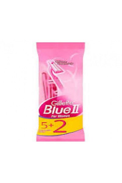 Gillette Gillette Blue 2 Women's Razor 5+2 Blades (7702018069361)