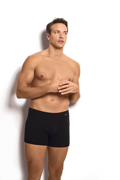 Jiber Men's Non-Marking Rubber Like Modal Cotton 3-Piece Economical Pack Boxer
