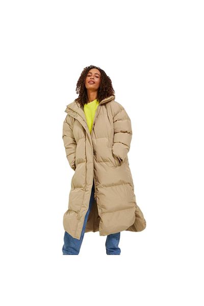 JJXX 12236531 Jxmisty Down Blend - Beige Long Puffer