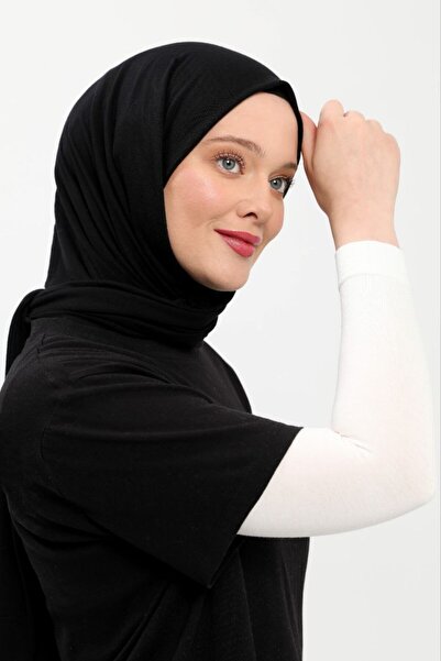 Melodi Scarf Hijab Sleeves Set of 3 Black White Beige Prayer Sleeves Sports Sleeves