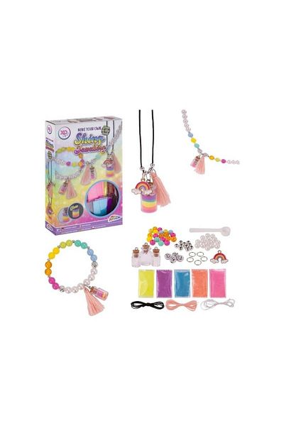 GRAFİX Creative DIY set, Glowing Jewelry - glow in the dark