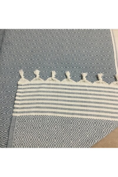 BRANDE HOME 2'li Zümrüt Yeşili Püsküllü Koltuk Örtüsü 175x215