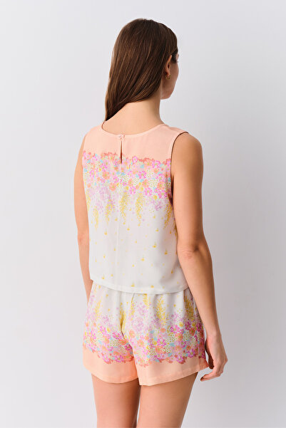 SUWEN Σετ πιτζάμες με μπλουζάκι Sunset