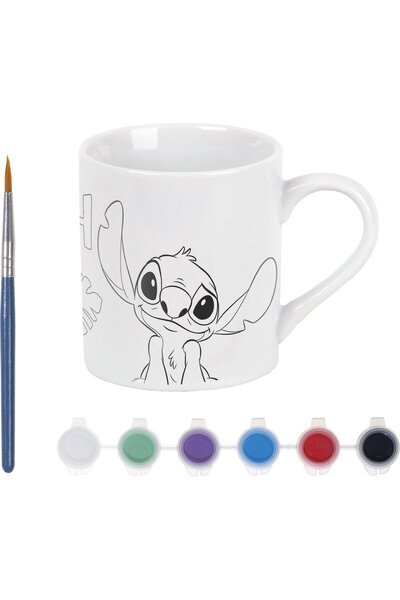 Totum Kreativní sada Namalujte hrnek s Lilo a Stitchem