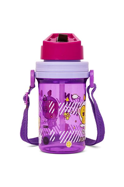 Eazy Kids Water Bottle 500ml wt Straw - Purple