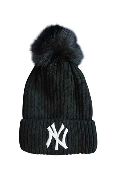 anonim Ogiogi Sports Cap Knitted Embroidered Pompom Beret