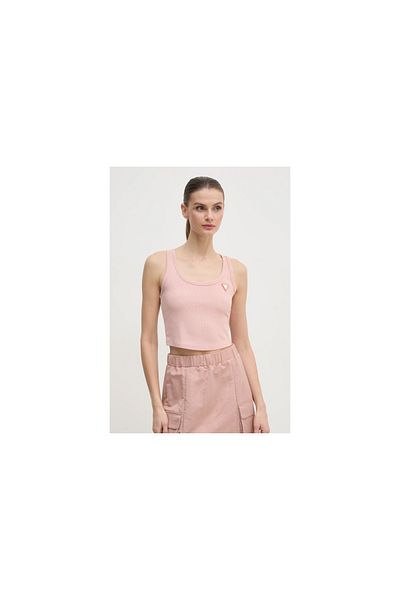 Guess Colette Rib Crop Tan