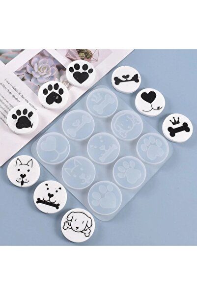 Siliko World Epoksi Çoklu Hayvan Telefon Tutacağı Magnet Kalıbı