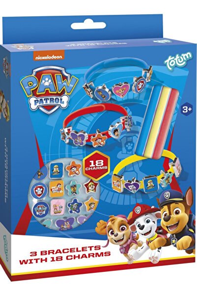 Totum Σετ βραχιόλια Paw Patrol DIY με μενταγιόν Paw Patrol
