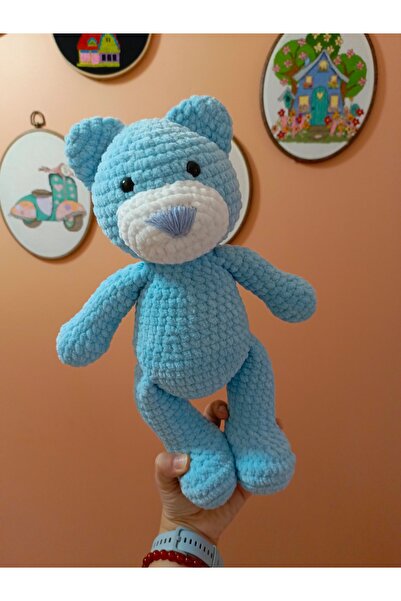 Münücük toys Amigurumi Kadife Ayıcık 36 Cm