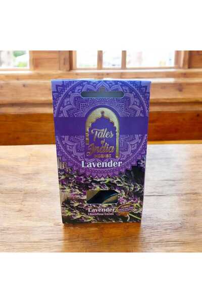 Tales Of India Lavender Backflow Tütsü – Lavanta Aromalı Geri Akışlı Konik Tütsü