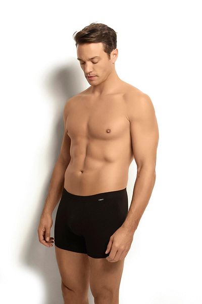 Jiber Men's Non-Marking Rubber Like Modal Cotton 3-Piece Economical Pack Boxer