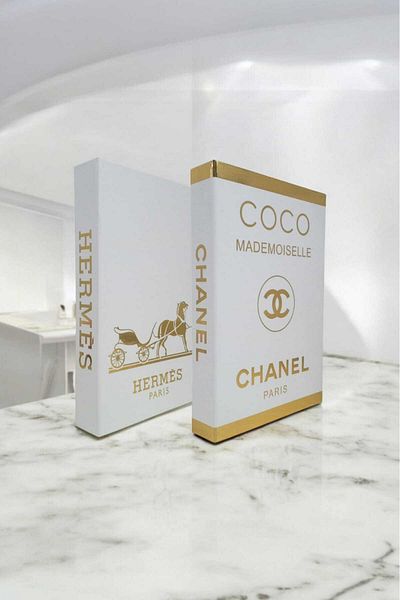 BayCazip Decorative Book Look Box Set of 2 Decorative Book Looking Box
